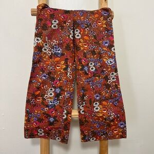 Anthropologie Maeve Floral Pants - Multicolor